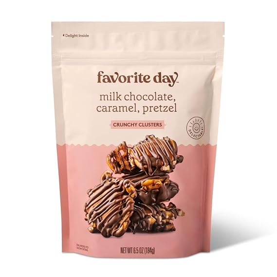 Milk Chocolate Caramel Pretzels 6.5 oz each 2 Bag