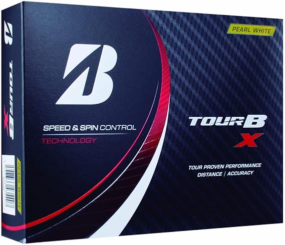 Bridgestone Tour B X Golf Balls, 2022 Model, 12 Balls
