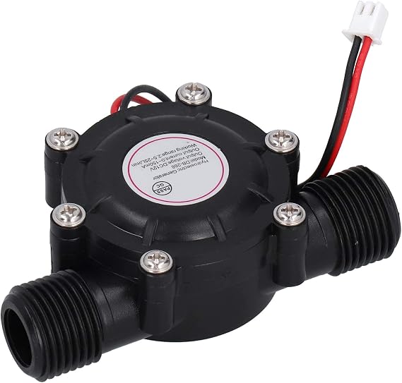 DB-268 Water Turbine Generator, DC 12V Micro Hydro Electric Brushless Generator with G1/2in Male Thread for Luminous Shower