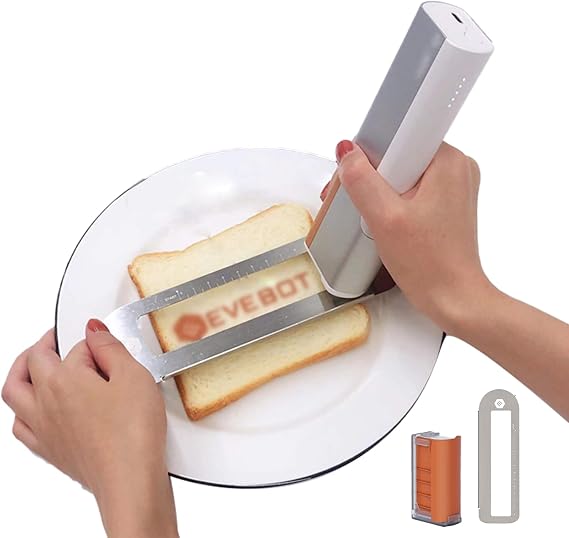 Mini Food Printer, Portable Food Printer, 1200mah/7.2v, Width:26mm, Wi-Fi Connection/Easy to Use+ Apps- Run Independently, 10-20s to Print, for Coffee,Cake, Cookies, Bread,A
