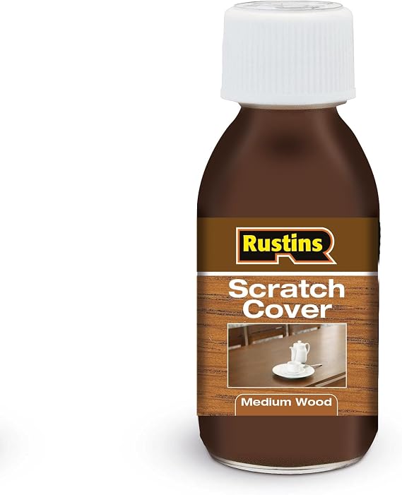 Rustins Scratch Cover Restore & Protect Medium Wood 125ml | 4.2 Fl. Oz.