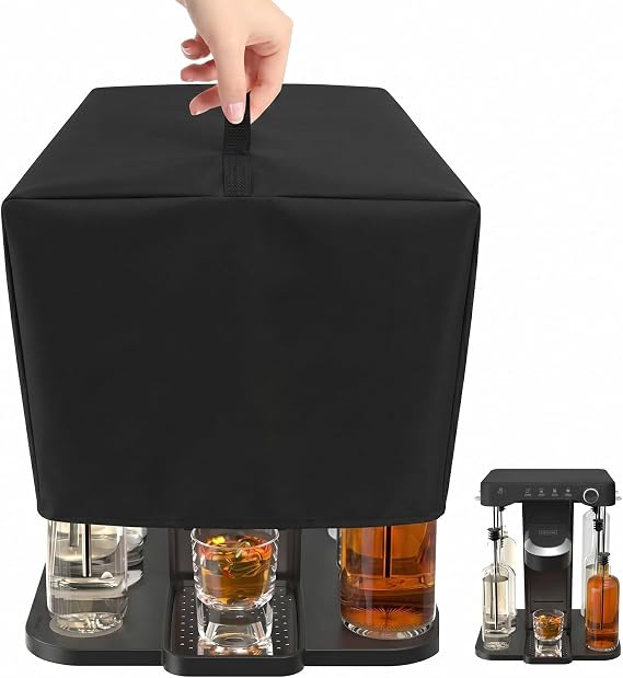 TUYUU Cocktail Maker Cover 420D Oxford Dust Cover for Drink Machine