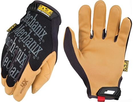 Mechanix Wear - Material4X Original Gloves (Large, Black/Brown) MG4X-75-010