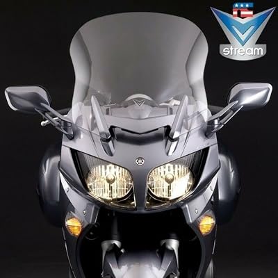 National Cycle Fairing Mount VStream Quantum Hardcoated Windscreen 20.5 InchesClear For Yamaha FJR1300AEFJR1300A ABS 2006-2009 - N20302