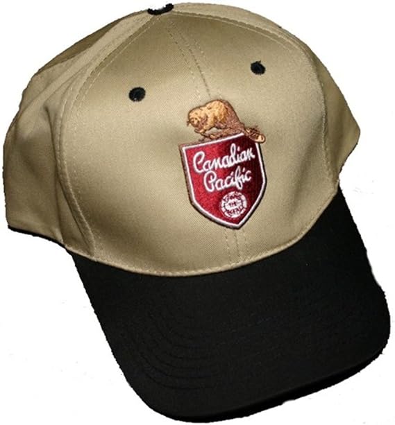 Daylight Sales Canadian Pacific Railway Embroidered Hat [hat75] Bk/tan