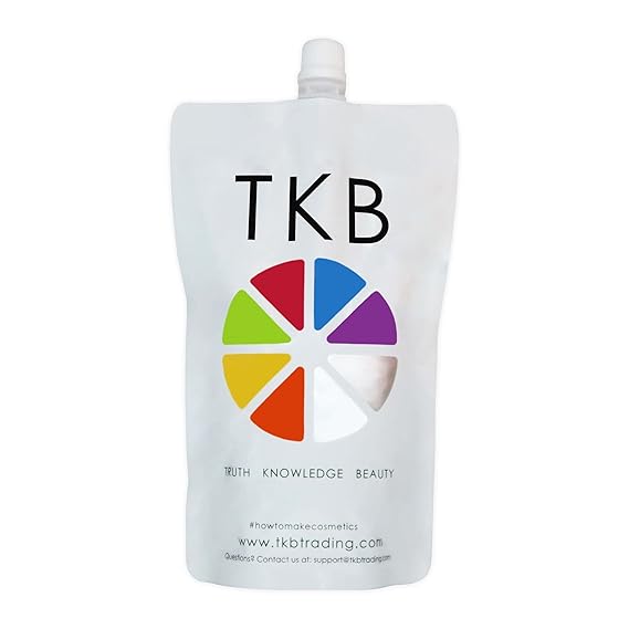 TKB Lip Gloss Base | Clear Versagel Base for DIY Lip Gloss, Made in USA Mineral-Oil-Free (15 oz)