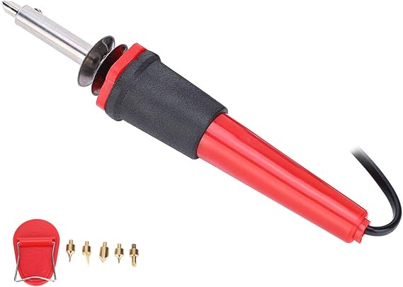 Woodburning Pen,Electric Soldering Iron Set,Electric Soldering Wood Burner Burning Kit,Woodcrafts Electric Soldering Iron Set Wood Burning Pen Engraving Carving Pyrography Tool 40WUS Plug AC110V