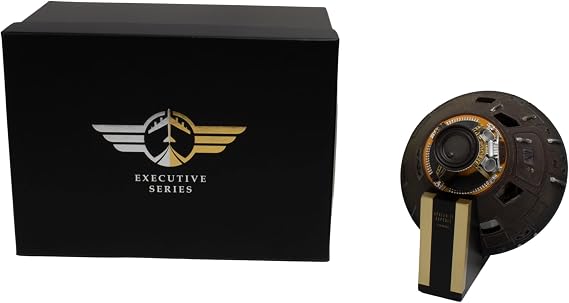 Executive Series Apollo 11 Capsule Model 1:25 Scale, Officially Licensed NASA Spacecraft Replica, Injection-Molded Resin with Display Stand | Museum-Quality Collectible