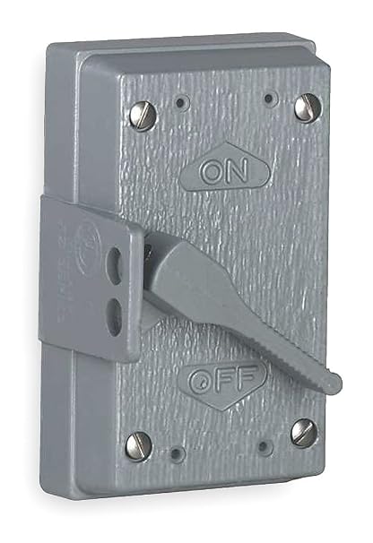 FZ8647 Weatherproof Cover, Vertical, Copper-Free Aluminum, 1 Gang, 4-41/64" Height" x 2-57/64" Weight" x 1-1/2" Diameter
