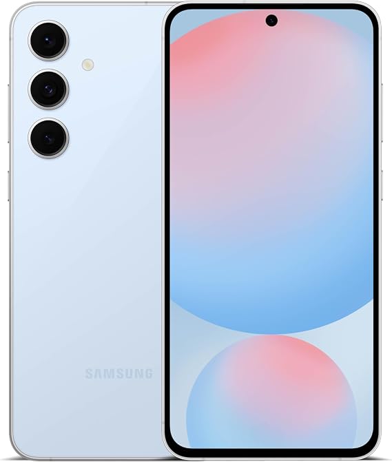 Samsung Galaxy S24 FE AI Phone, 256GB Unlocked Android Smartphone, High-Res 50MP Camera, Long Battery Life, AMOLED Bright Display, US Version, 2024, US , Blue
