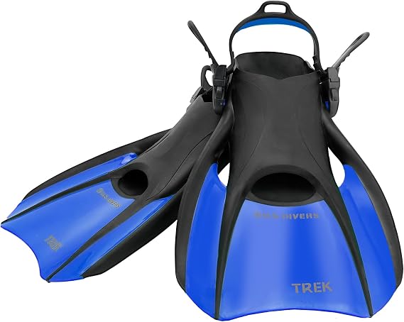 U.S Divers Trek Fin - Compact Snorkel Fins for Travel