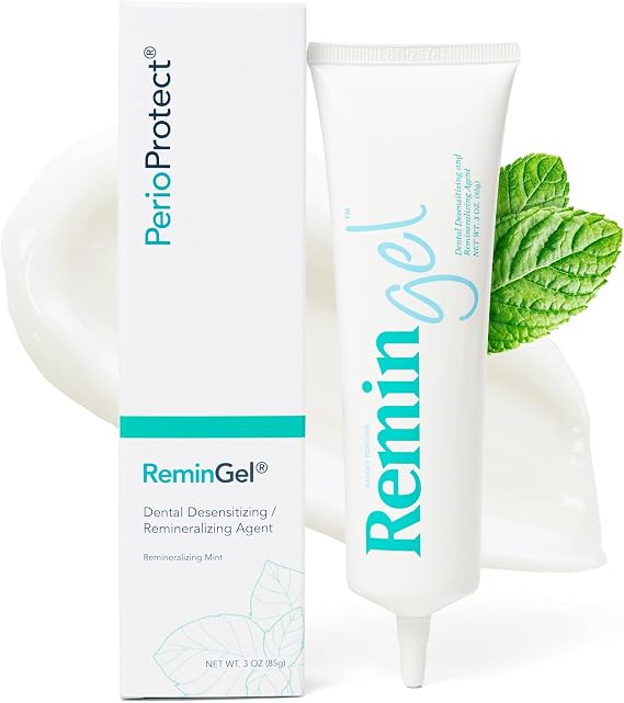 ReminGel Hydroxyapatite Tooth Remineralization Gel - Strengthen Enamel, Repair Teeth & Reduce Sensitivity - Fluoride-Free Remineralizing Treatment for Tooth Decay Prevention