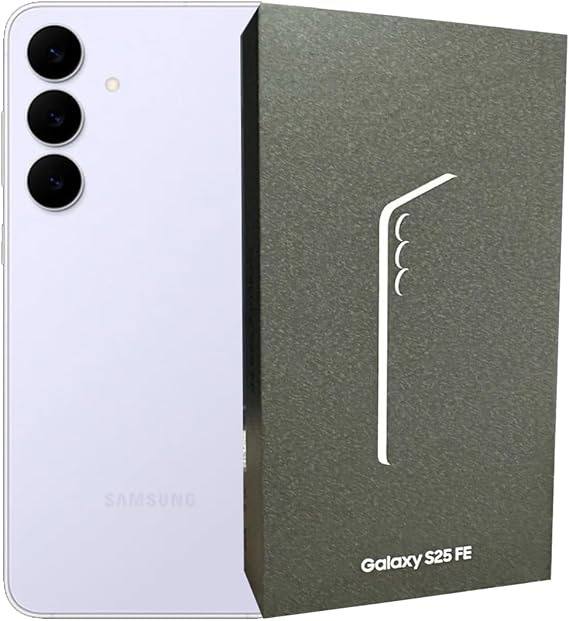 Samsung Galaxy S25 FE 5G SM-S731B Exynos 2400 8GB RAM SIM-Free Unlocked Android 16 Smartphone (Icyblue, 256, GB)