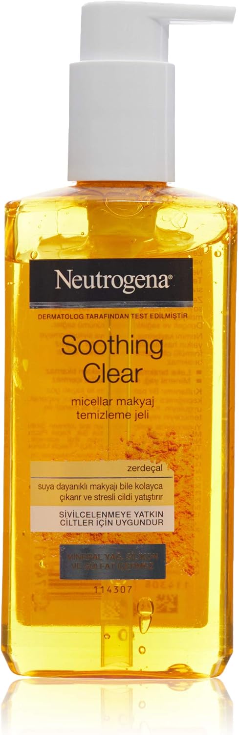 Neutrogena Soothing Clear Micellar & Temizleme Jeli 200 ml