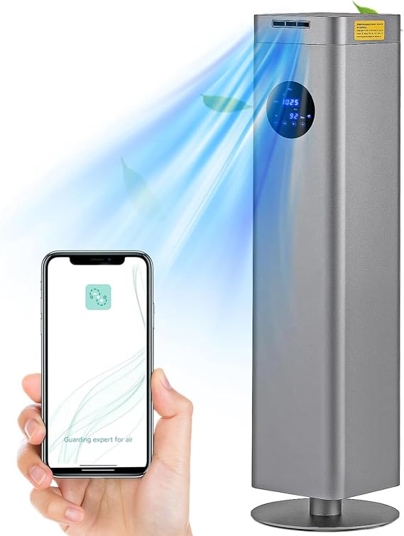 Air Fragrance Diffuser - Waterless Nebulizer Technology for Large Spaces up to 4000m³ - Ideal for Offices, Restaurants, and Hotels