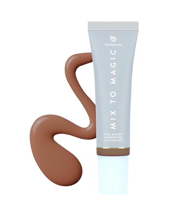 Best Bronze Mix to Magic Custom Blend Foundation Makeup, Deepen Undertone - Versatile Face, Leg and Body Makeup Concealer with Full Coverage to Customize Foundation - Premium Beauty Products