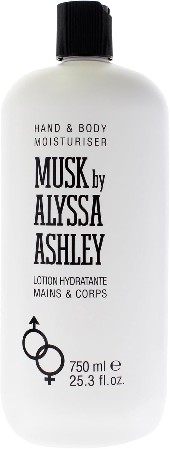 Alyssa Ashley Musk Hand & Body Moisturiser 750ml