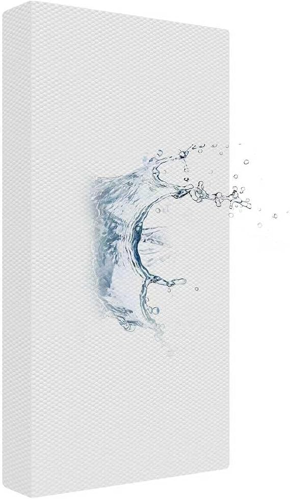 Gwydre Cot Mattress 120x60x10cm | Breathable | Waterproof | Fits for 120 x 60 cm Bed | Memory Foam | Washable Removable Cover | BSI Standard Certified