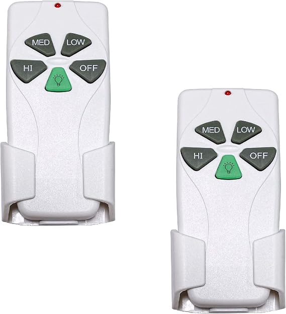 WN Ceiling Fan Remote Control Replace an-HD UC7078T CHQ7078T L3H2010FANHD (Remote Only) (F-53T-2PACK)