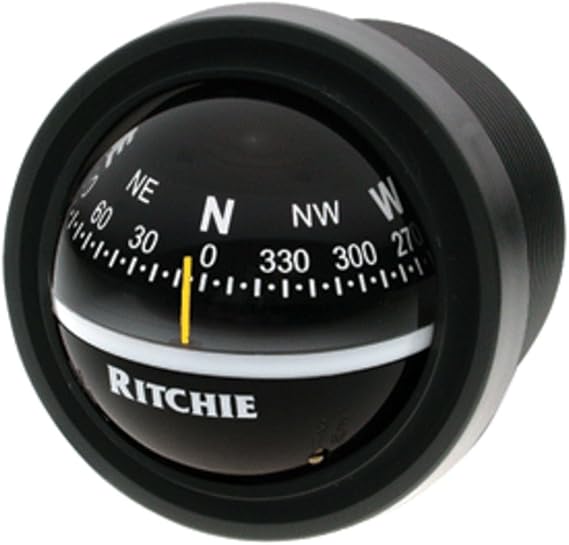 Ritchie V-57.2 Explorer Compass - Dash Mount - Black Marine, Boating Equipment