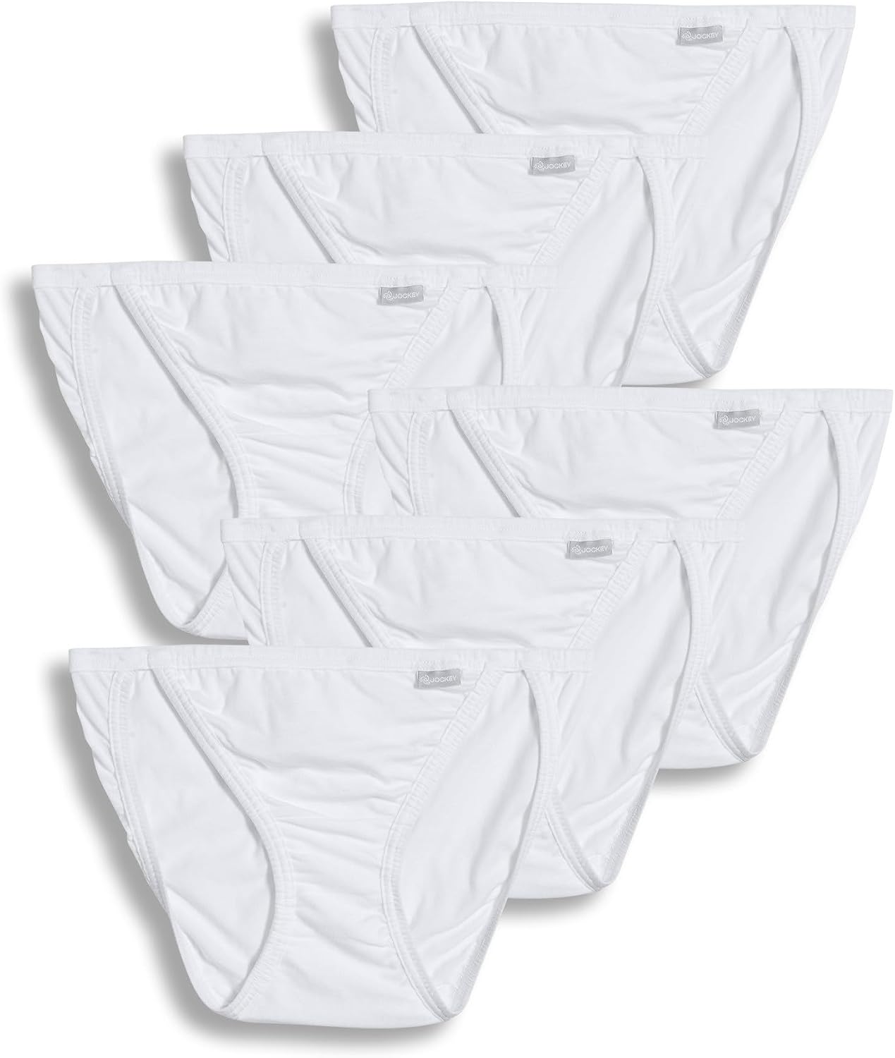 Jockey Womens Underwear Elance String Bikini - 6 Pack