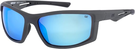 Caterpillarキャタピラー メンズ Cts-8015 ラップサングラス