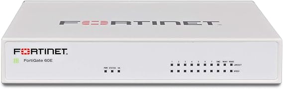 Fortinet FortiGate-60E / FG-60E Next Generation NGFW Firewall Appliance, 10 x GE RJ45 ports by Fortinet