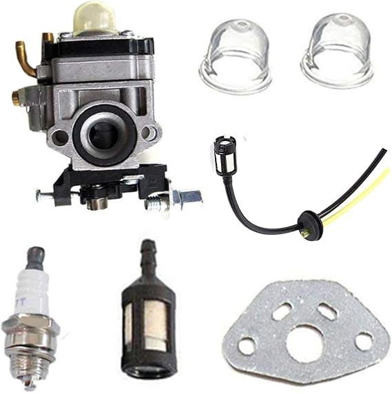 Compatible with Carburetor With Spark Plug Compatible With 23CC GOPED Bigfoot ZENOAH G23LH G2D GO-PED Scooter