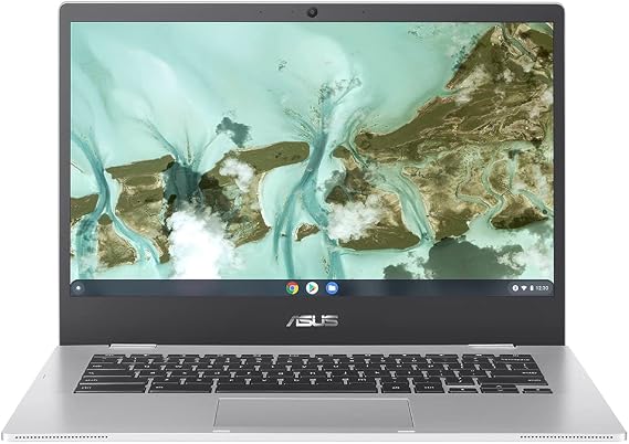 ASUS Chromebook 14 CX1400CKA Full HD Laptop (Intel Celeron N4020, 4GB RAM, 64GB eMMC, Full HD Screen, Chrome OS)