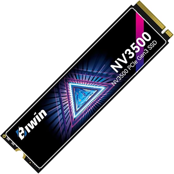 BIWIN Black Opal NV3500 M.2 SSD 1TB, PCIe Gen 3x4 NVMe 1.4 with HMB & SLC Cache, Read Speed Up to 3500 MB/s, Internal PC Solid State Drive for Laptop & Desktop