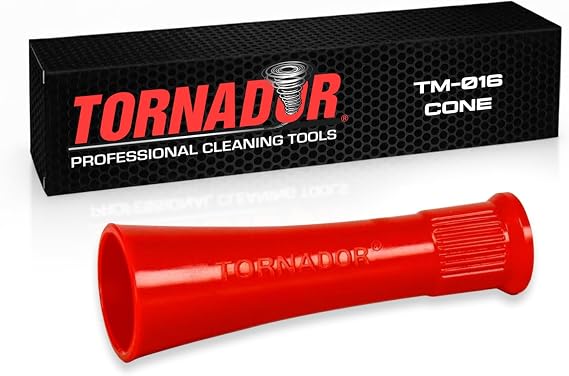 Tornador TM-016 Mini Cone Replacement for Z-007 | Factory Replacement Part | Durable Screw-On Design | Maintains Airflow and Performance | Ideal for Automotive Detailing