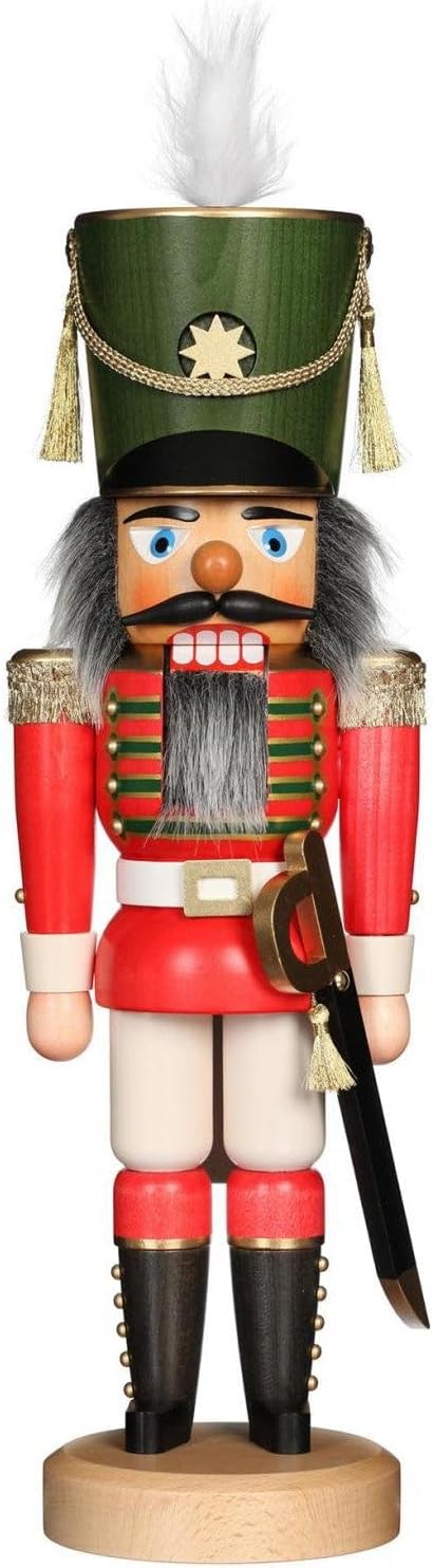 Christian Ulbricht Nutcracker - Red Soldier - Glazed