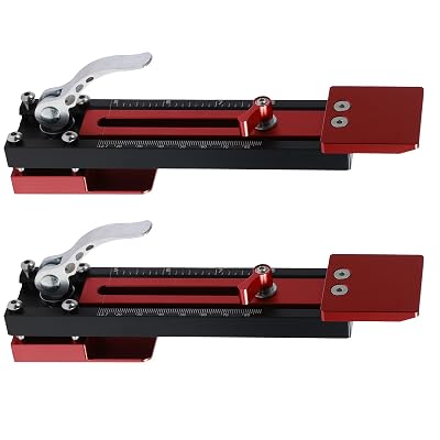 2Pcs Siding Installation Tool, Siding Mounting Kit for Fiber Cement Siding, Lap Siding Gauge with Adjustable Reveals, Siding Mounting Gauge Adjustable Siding Board Mounting Kit