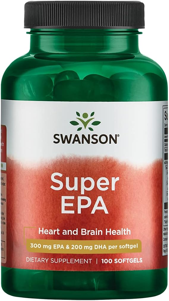 Swanson EFA Super EPA Cardiovascular, 100 Softgels