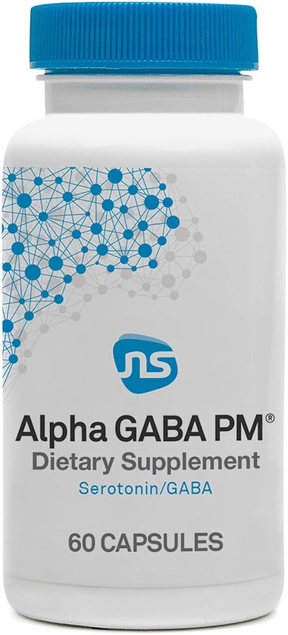 Neuroscience Alpha GABA PM Supplements & Sleep Aid Capsules, 60 Ct