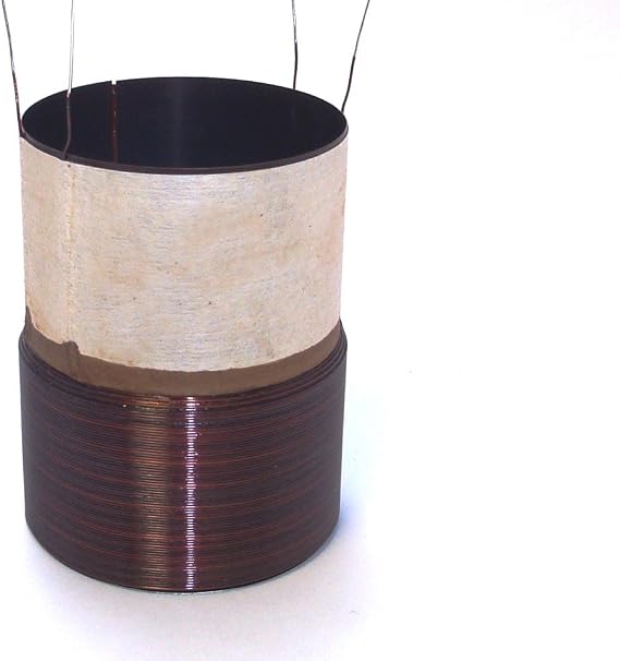2.5" Subwoofer Voice Coil - D2 Ohm - Black Aluminum