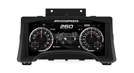 12.3'' Digital Instrument Cluster for Ford F150 Raptor 2009-2012 | LCD Screen Meter Cockpit Speedometer Cluster Dash Replacement Panel Gauges Upgrade