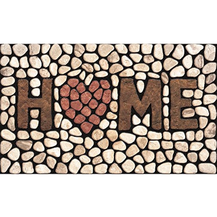 Masterpiece Home Stones Door Mat, 18-Inch by 30-Inch