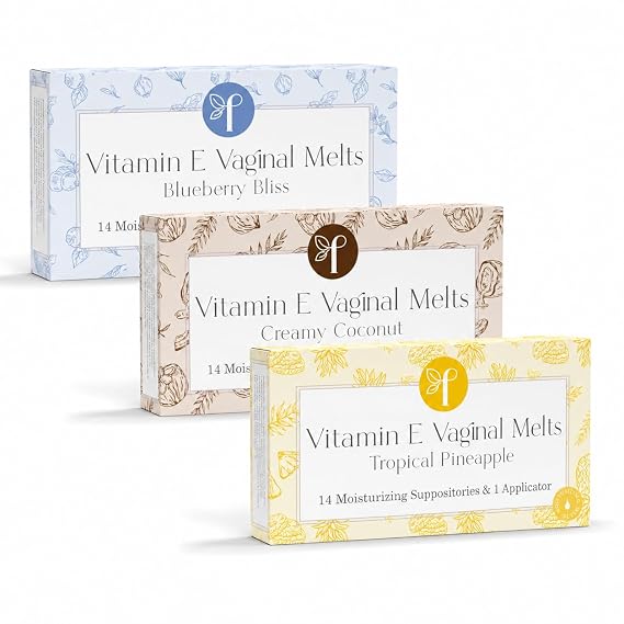 Femallay Organic Vitamin E Melts - Pacific Paradise 3-Pack