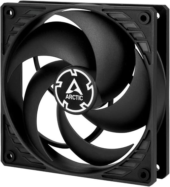 ARCTIC P12 Silent - PC Fan, 120 mm Fan, PC Case Fan, Pressure-optimised