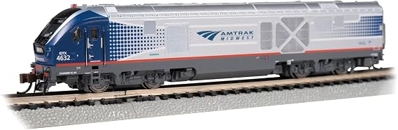 Bachmann Trains SC-44 Charger DCC Sound Locomotive Amtrak Midwest N Scale