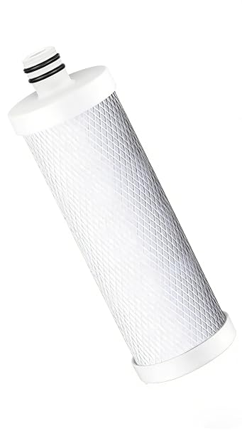 Vortopt Q8/Q9-Filter CTO Carbon Filter Cartridge: 19000 Gallon Filter WaterOdor/Chlorine Removal,6-12 Month Replacement Cycle.