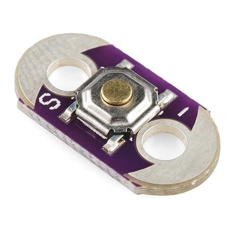 Button Board - Momentary Push Button On/Off Switch Control Your E-Textiles Project and Save The Battery