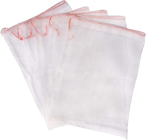 5Pcs 35"x24" Fine Mesh Garden Netting, Insect Bird Barrier Plant Protection