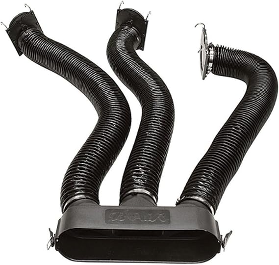 B-Air DDK Duct Drying Kit for B-Air GP-1 Air mover, Black