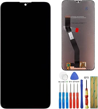LCD Screen Compatible with Redmi 8A MZB8458IN, M1908C3KG, M1908C3KH LCD Touch Screen Display Assembly with Tools(Black)