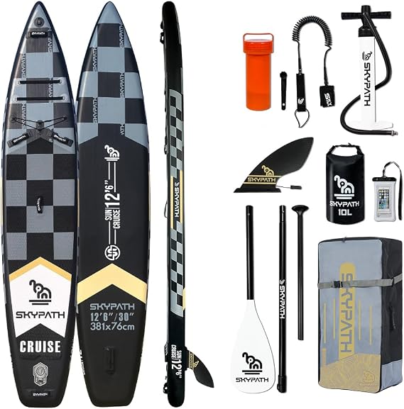 Inflatable Stand Up Paddle Board,12'6''*30'' Cruise SUP Board