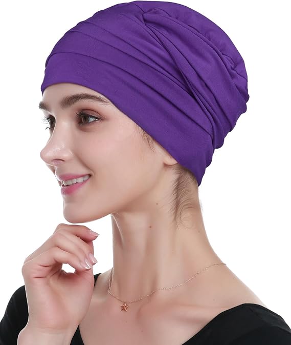 Chemo Headwear Head Wraps for Cancer Patients Made of Viscose Warm, Super Comfy