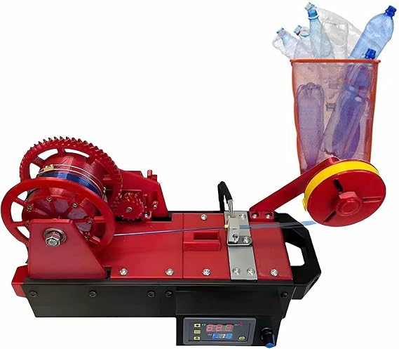 3D Filament Extraction From Plastic Bottle, 500g-1000g/h Digital Temperature Control 3D Printer Filament Maker Recycled PET Bottle Conversion Network, Desktop Filament Maker~/