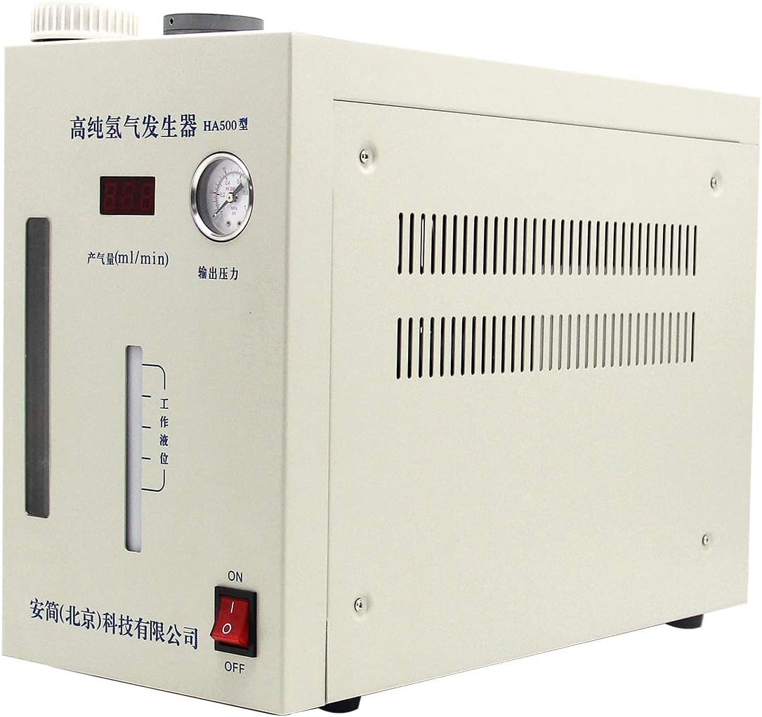 NEWTRY HA500 Automatic 500mlmin High Purity 99.999% H2 Hydrogen Generator Gas Machine 110V